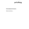 PRIVILEG 375.324 Owners Manual