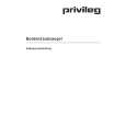 PRIVILEG COMPACT 163.221.5 Owners Manual